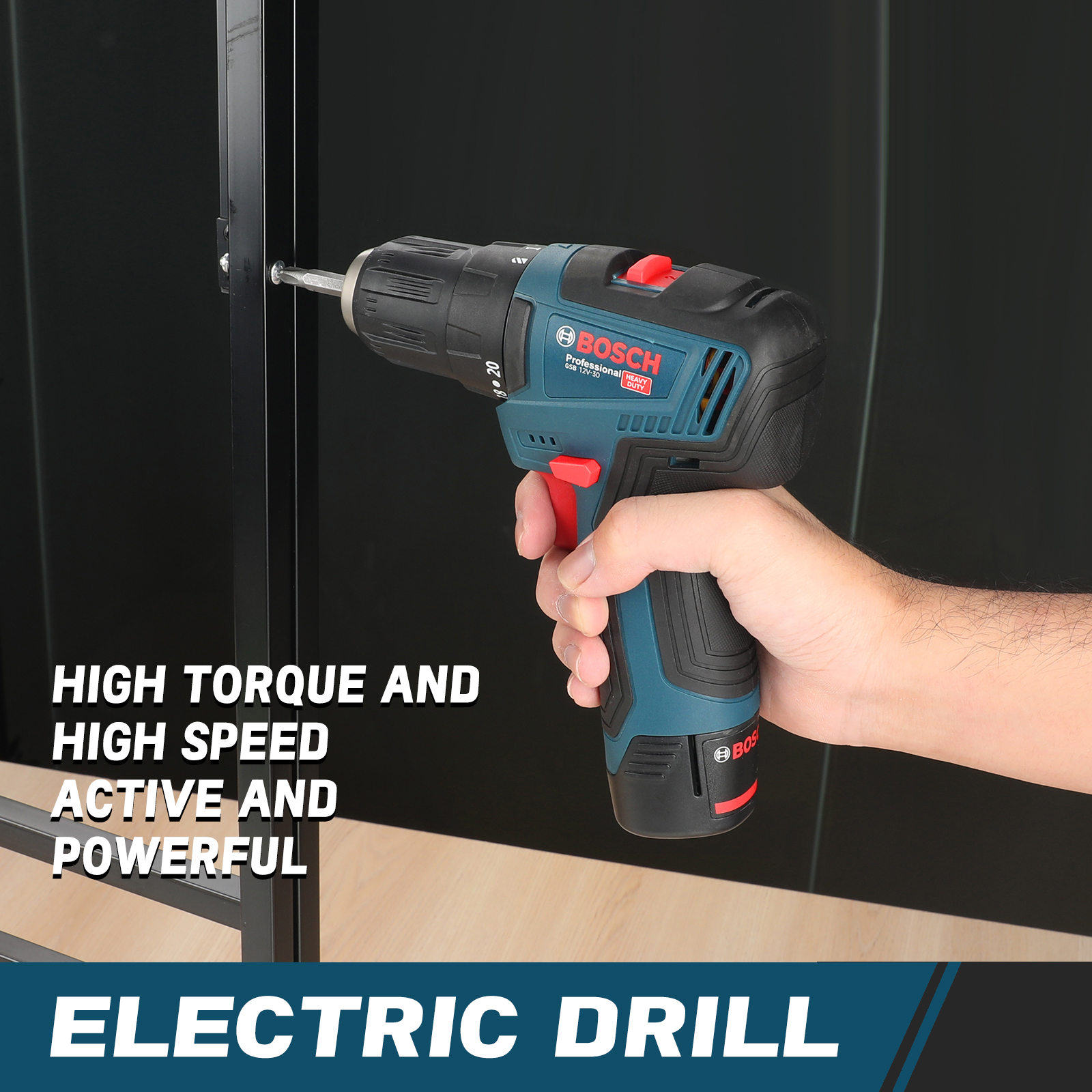 Bosch GSB12V30 Cordless Drill  – Home Improvement Jobs Bewertung und Preis