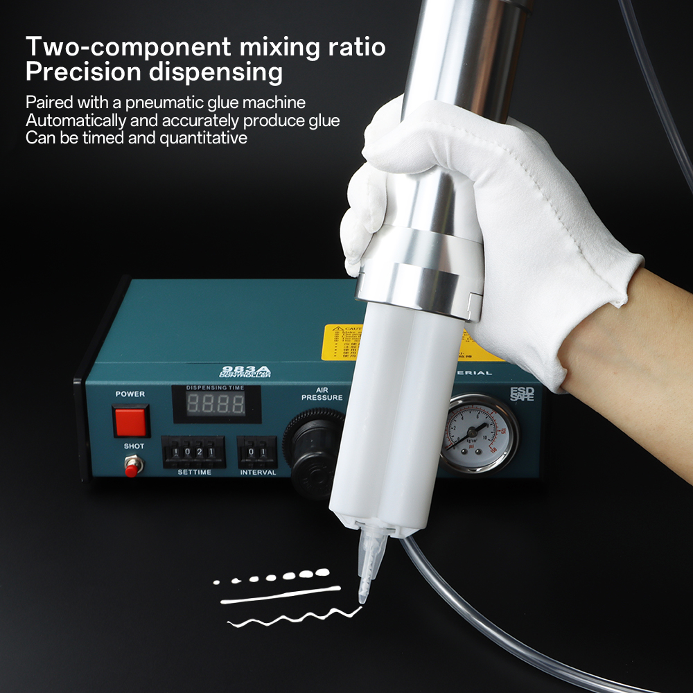 Pneumatic Glue Gun 50ml Two-Co – Caulking Gun Dispensing Bewertung und Preis
