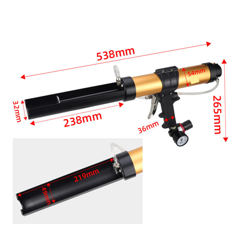 310ml Capacity AIR CARTRIDGE D – Caulking Gun Dispensing Bewertung und Preis