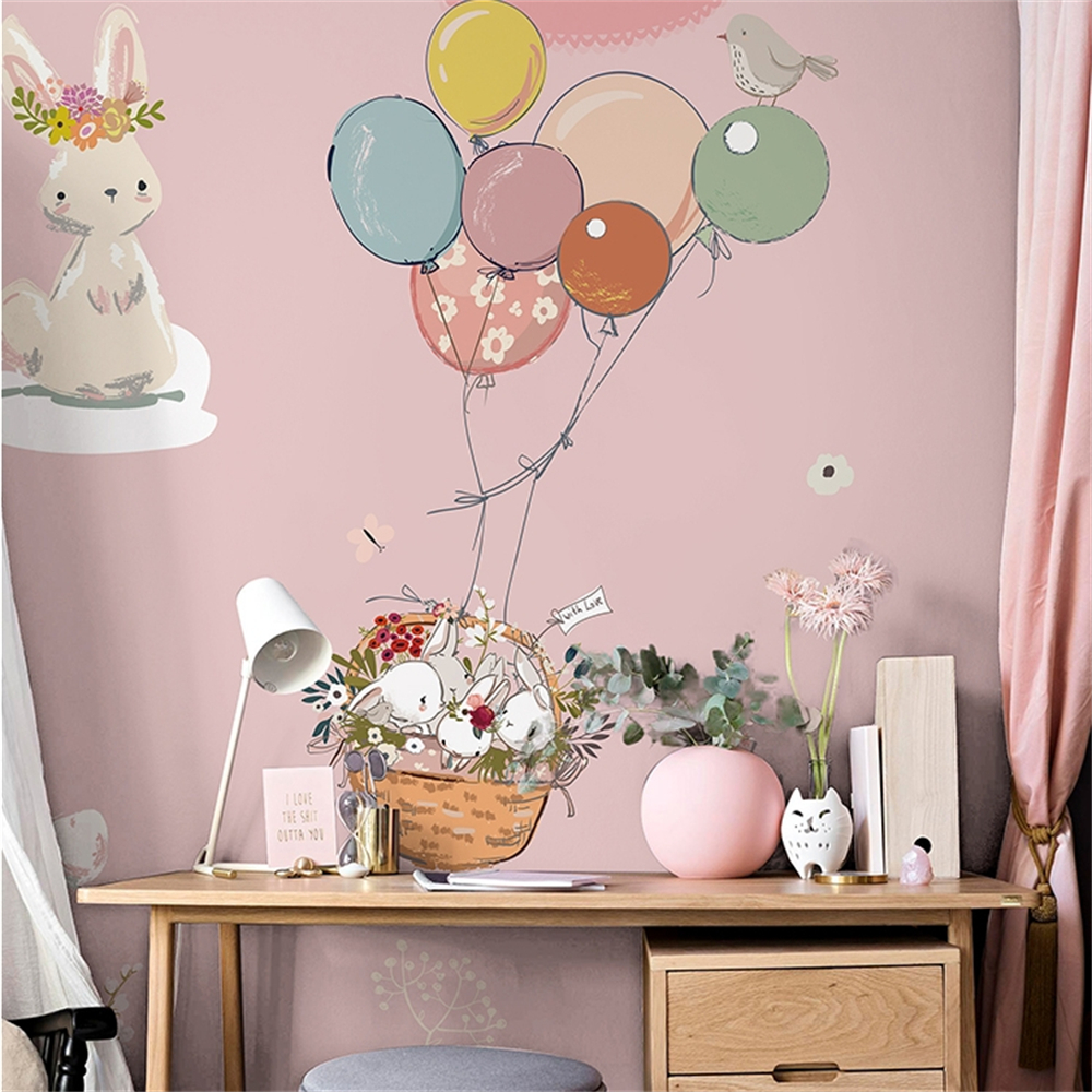 custom pink rabbit cute wallpa – Home Improvement Boys Bewertung und Preis