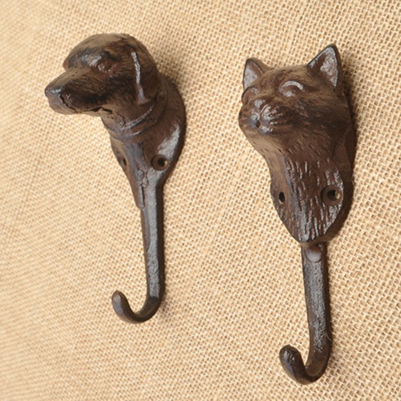 1pc Rustic Cast Iron Hook Dog/ – Home Improvement Cast Bewertung und Preis