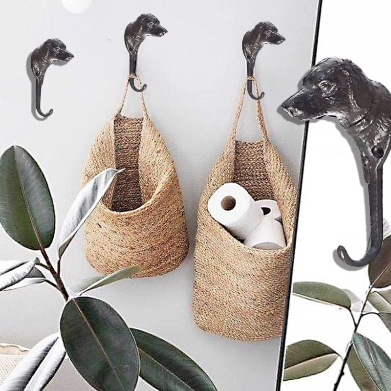 1pc Rustic Cast Iron Hook Dog/ – Home Improvement Cast Bewertung und Preis