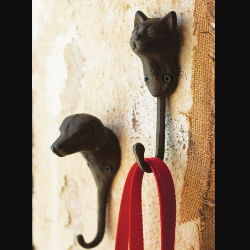 1pc Rustic Cast Iron Hook Dog/ – Home Improvement Cast Bewertung und Preis